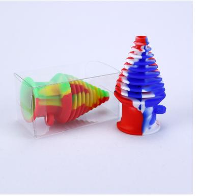 Multi-Color Wholesale Factory Simple Shape Silicone Smoking Pipe