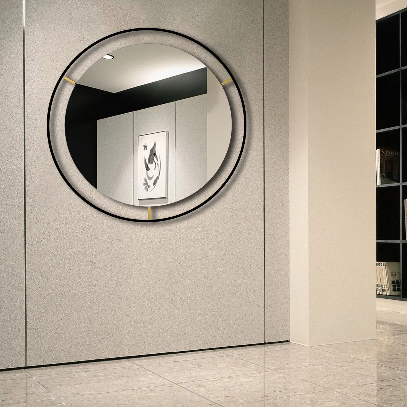 6mm Aluminum Mirror Glass LED Mirror for Decoration/Furniture/Bathroom/Buliding From China