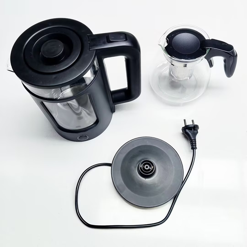 Kitchen Appliances Tea Maker Set 2 In1 Electric Kettle with Glass Tea Pot