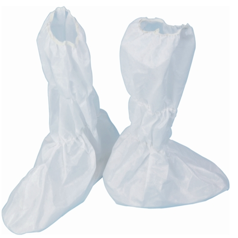 Breathable Water-Resistant Disposable Microporous Boot Cover Overshoes with Elastic for Protection Wholesale