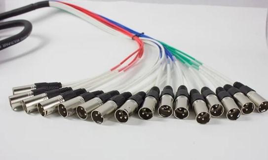 16 Channel 50ft PRO Audio Low Profile Snake Cable