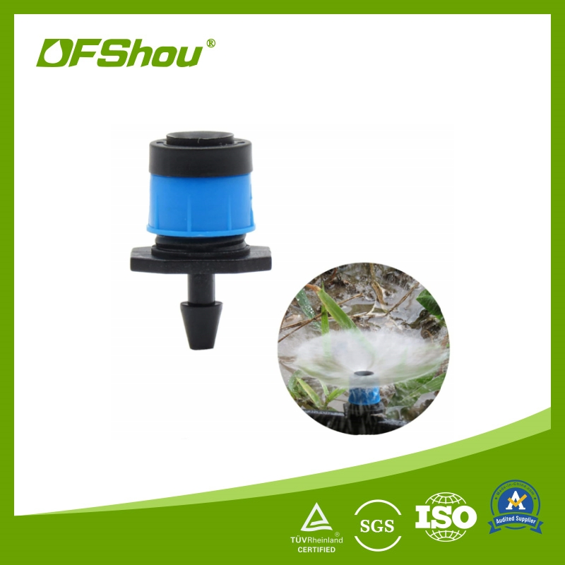 Adjustable Garden Lawn Micro Inline Dripper Watering Button Nozzle Dripper for Drip Irrigation