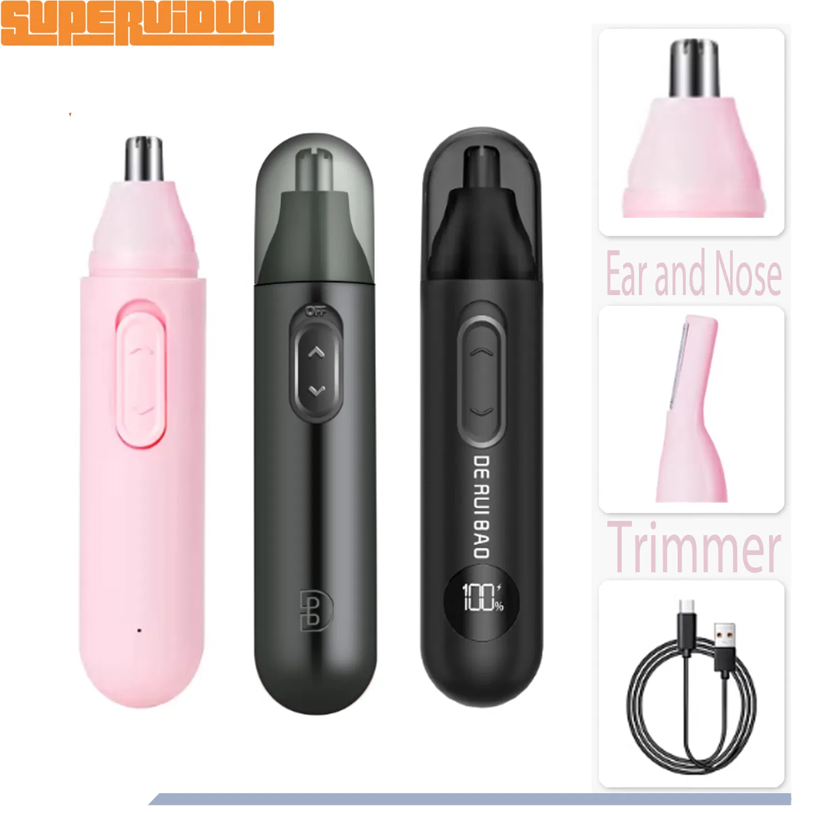 Premium Retail Packaging Professional Grade Ear and Nose Trimmer