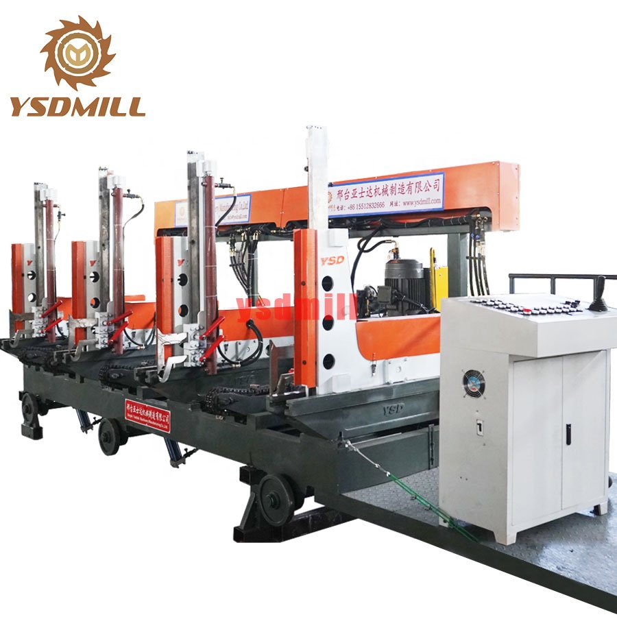 Ленточная пила по дереву гидравлическая для бревен