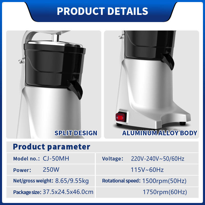 Commercial Automatic Orange Juicer Machine for Restaurant Use