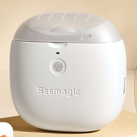 Seemagic Manufacturer 2 in 1 Cabinet Electric Nail Clippers Low Noise Baby Nail Files Nail Trimmer Cutting Polisher for Adult