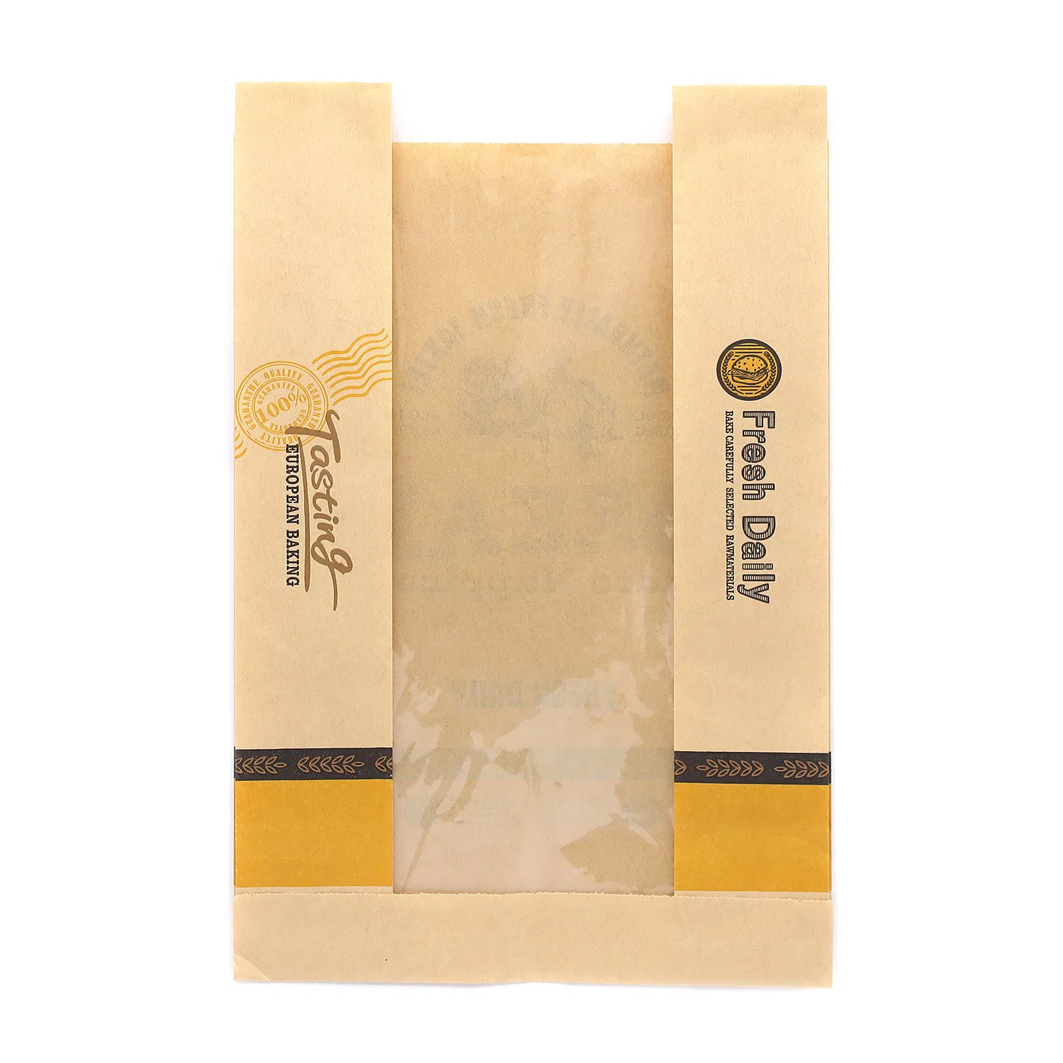 Supermarket Fresh Vegetable Clear Plastic Roll HDPE Produce Bags in Rolls
