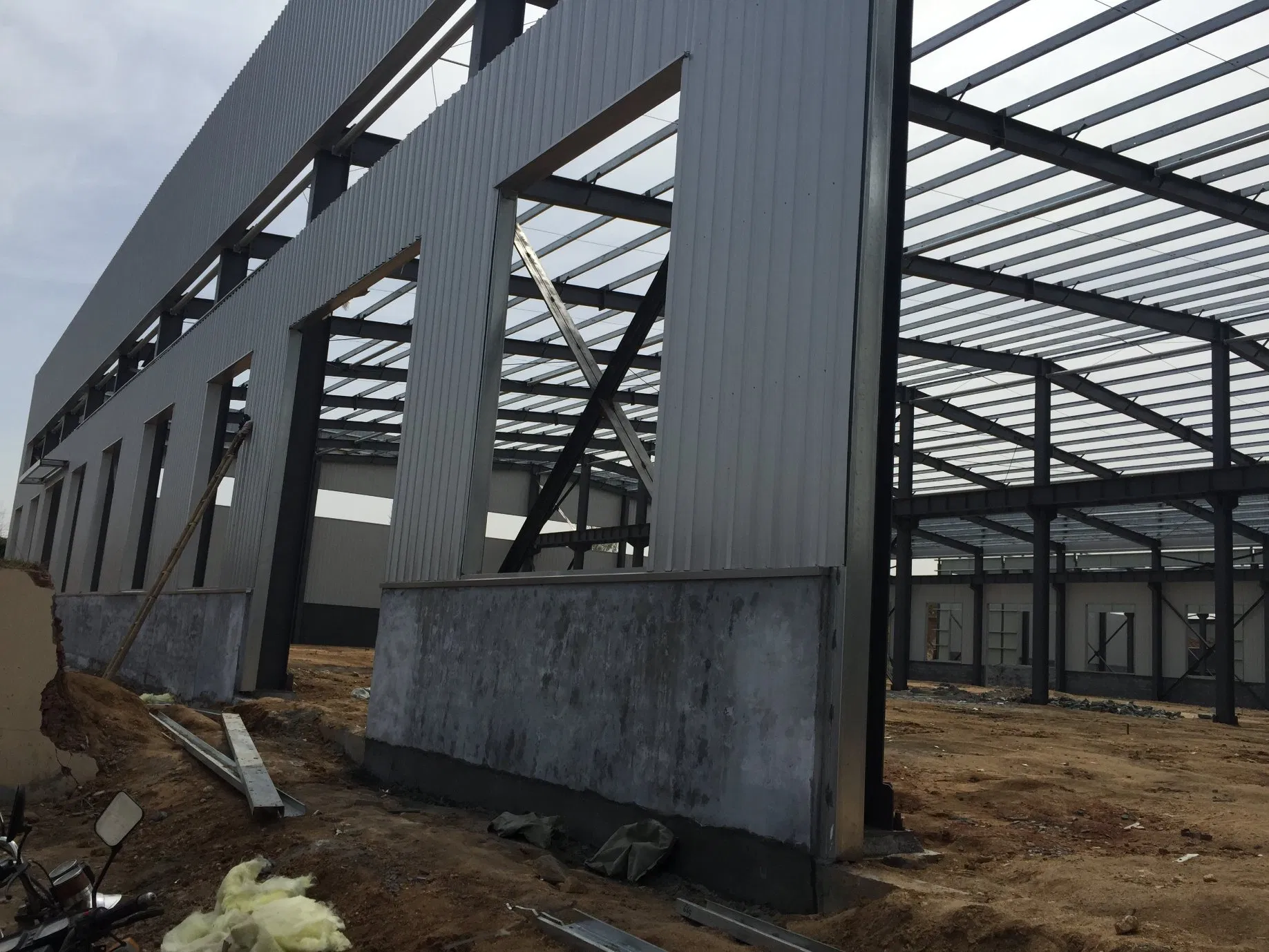 Customizable Factory Workshop Steel Frame Building Prefab Engineering Storage Buildings Industrial Design Construction Steel Structure Warehouse