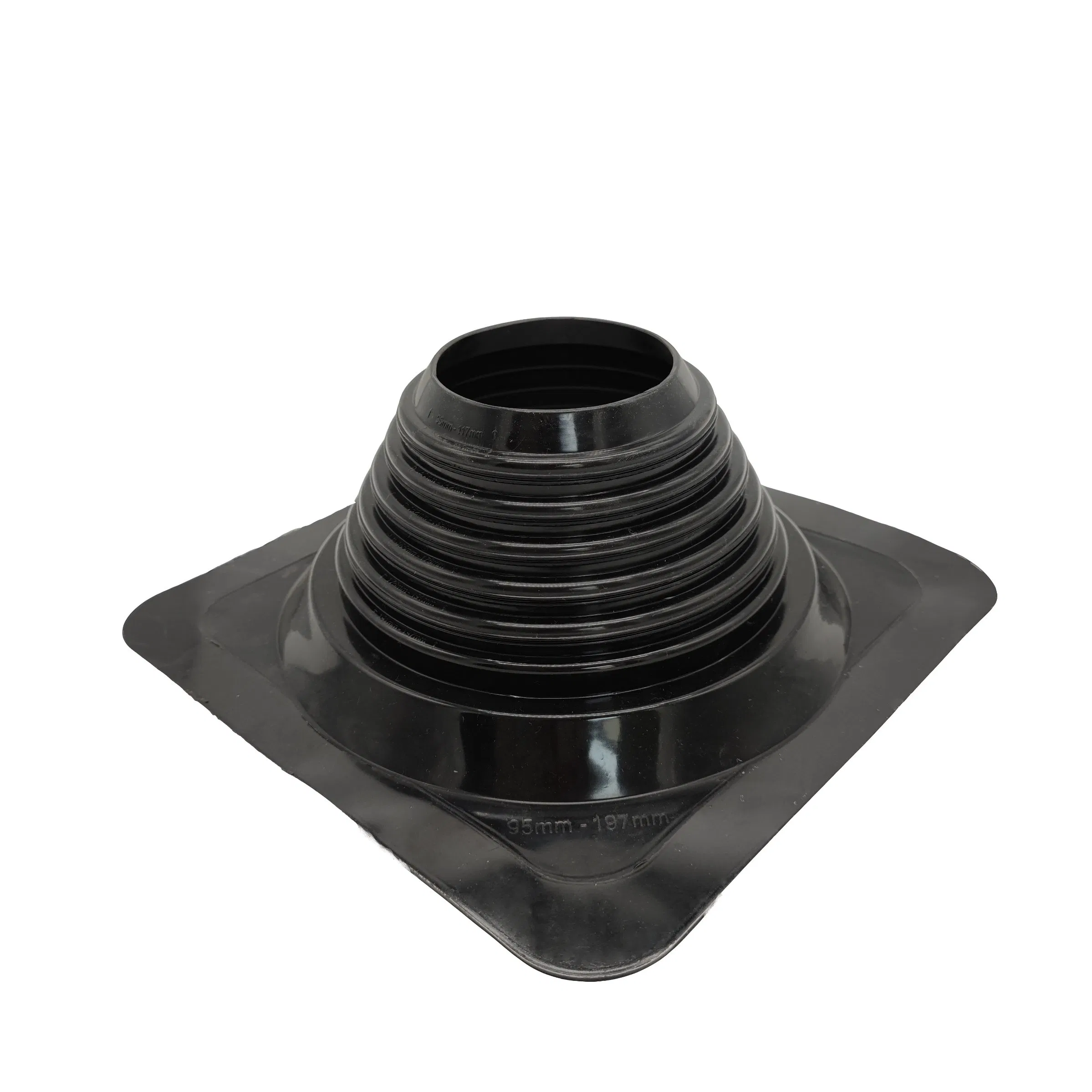 Adjustable Square Base Roof Flashing with Aluminium Clips