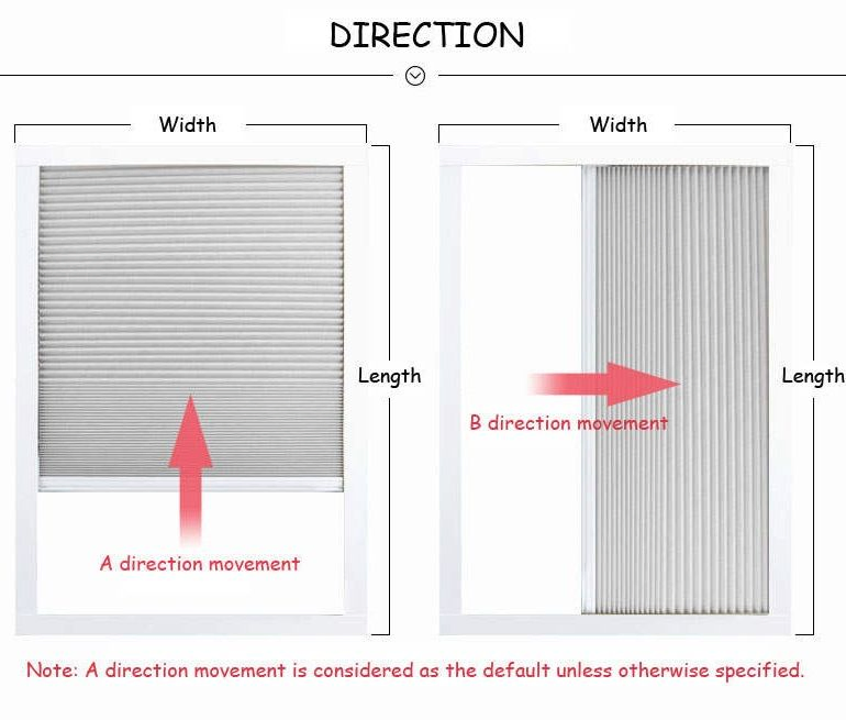 Dual Cellular Shade Honeycomb Blinds for Sliding Door Insect Prevention Screen