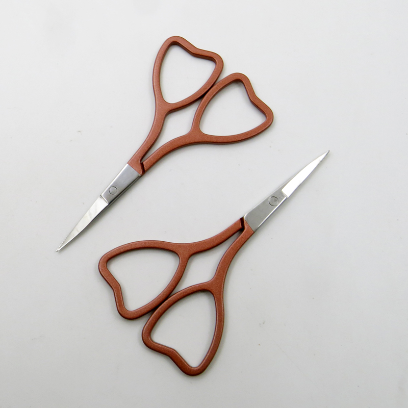 Stainless Steel Eyebrow Hair Cutter Beauty Tool for Facial Trimming Tweezers Makeup Scissor Tools Multi-Purpose