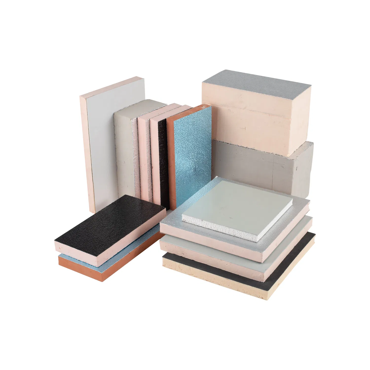 High Density Aluminum Foil Air Duct Decoration Ceiling Roof Board Sheets Panels