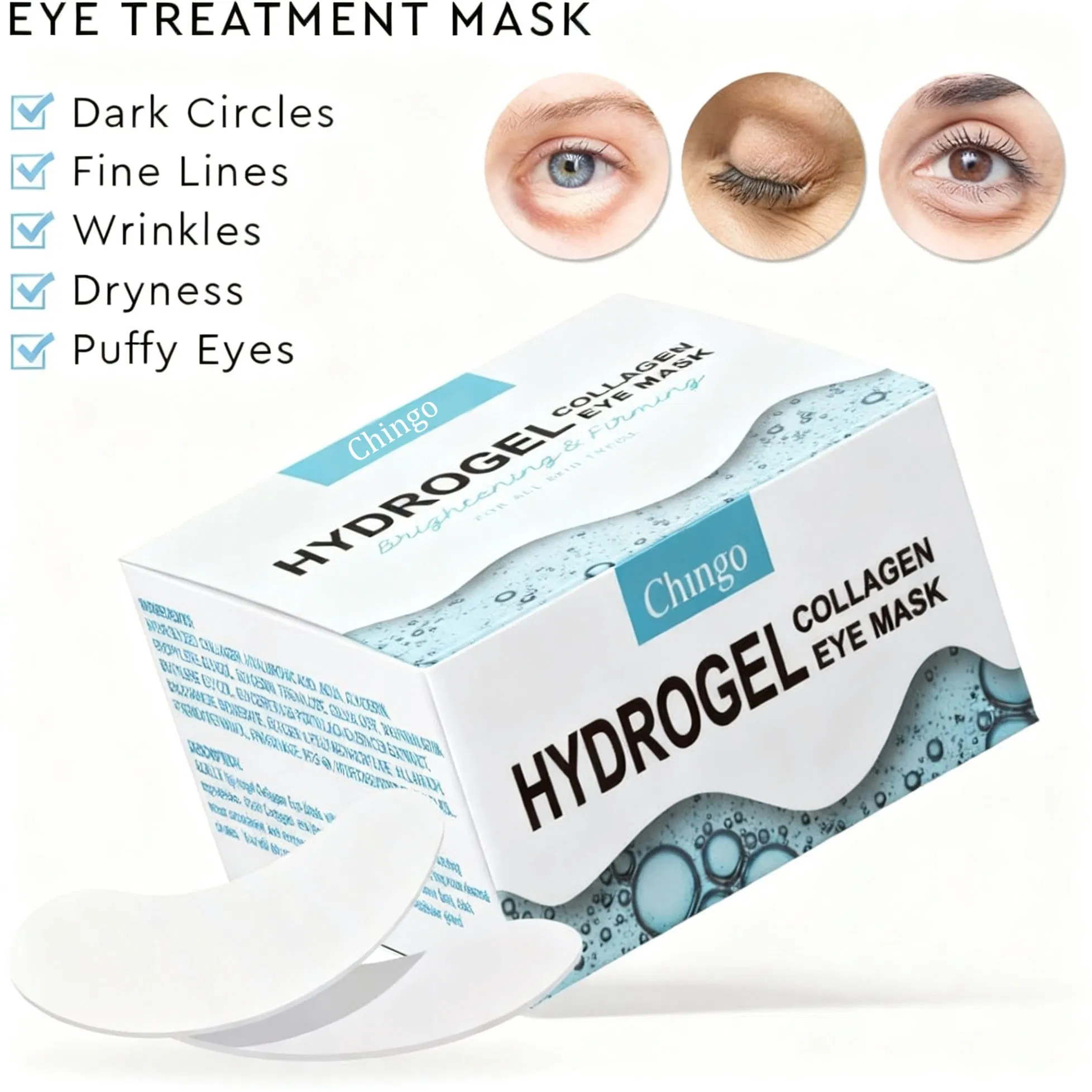 Mild Eye Treatment Hydrate Sensitive Skin & Diminish Redness Gently Eyemask