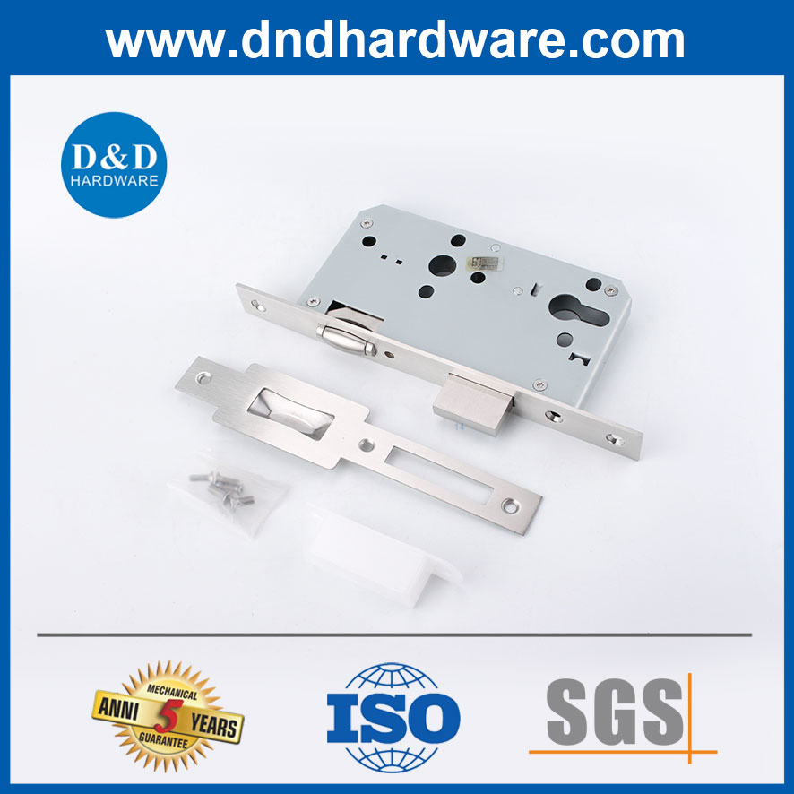 SUS304 CE Square Forend Roller Bolt Euro Dead Lock for Interior Door