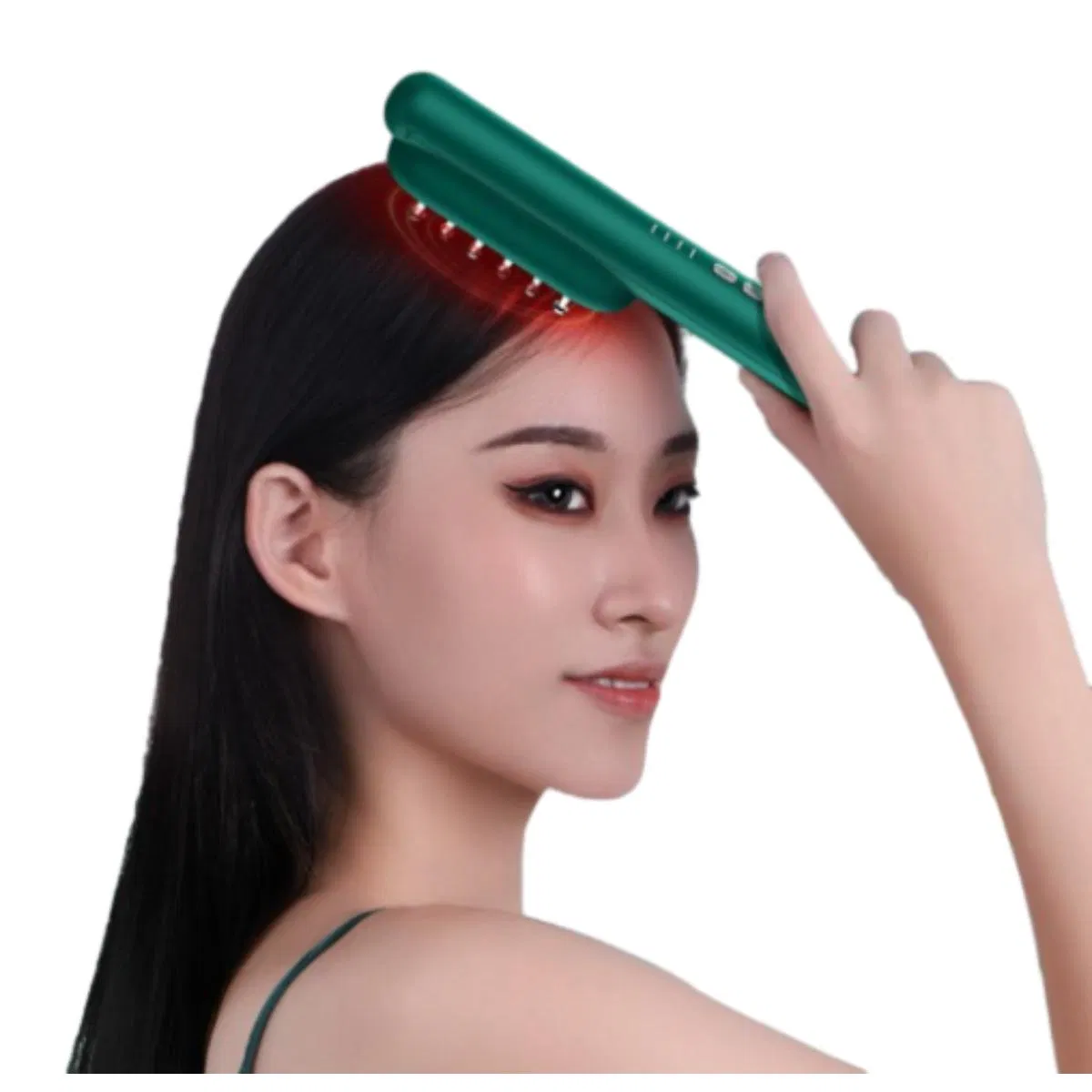 New EMS Ion Vibration Red Light Massage Comb