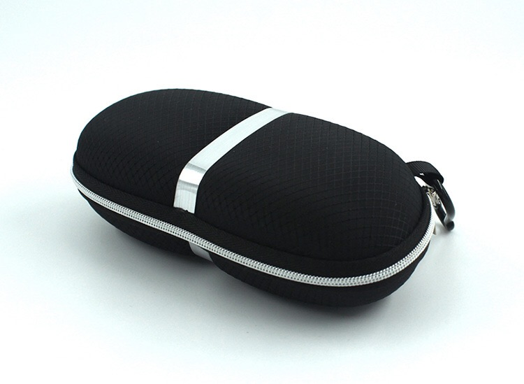 Custom Your Own Logo Sunglasses Box Fashion Zipper Design Glasses EVA Case