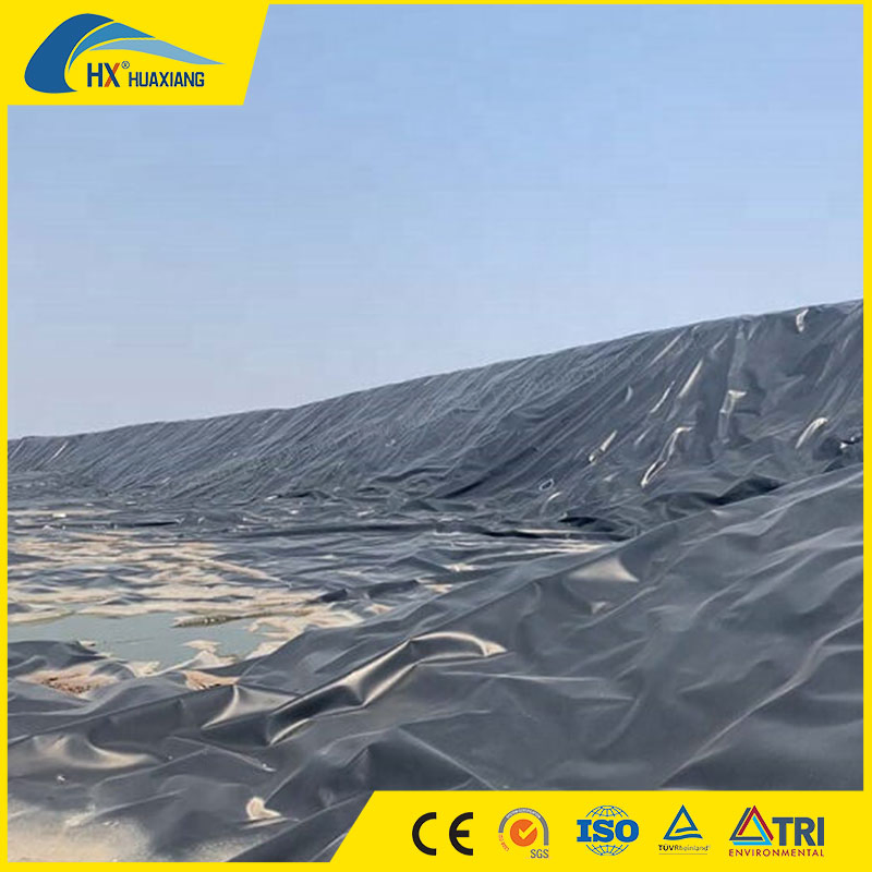 HDPE Geomembrane 2mm 500 Micron Plastic Sheet Waterproof Reservoir Liner