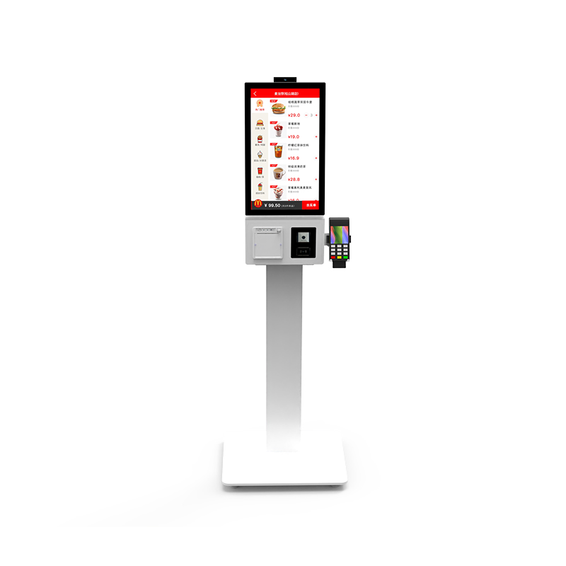 21.5-32 Inch All-in-One Ordering Kiosk with Integrated Scanner and Printer