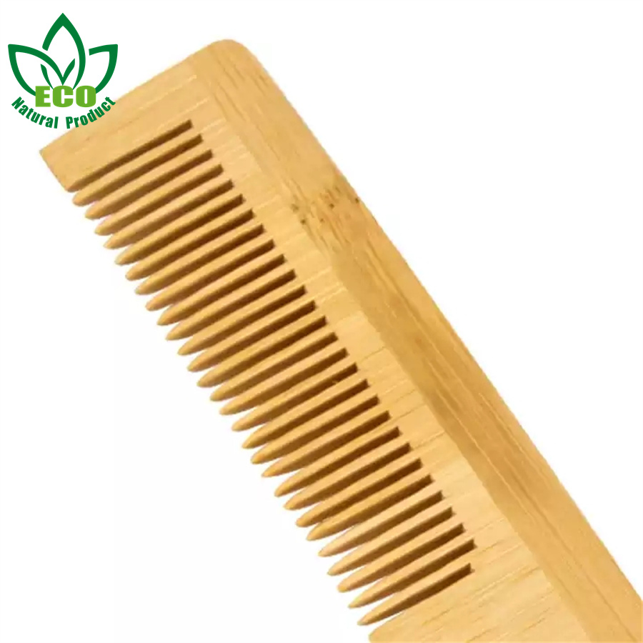 Eco-Friendly Natural Bamboo Comb Biodegradable Hair Comb for Home Hotel Salon
