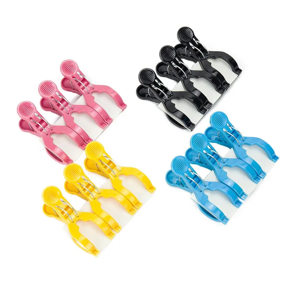 Plastic Outdoor Pegs Heavy Duty Clothes Clips Colorful Clothespin