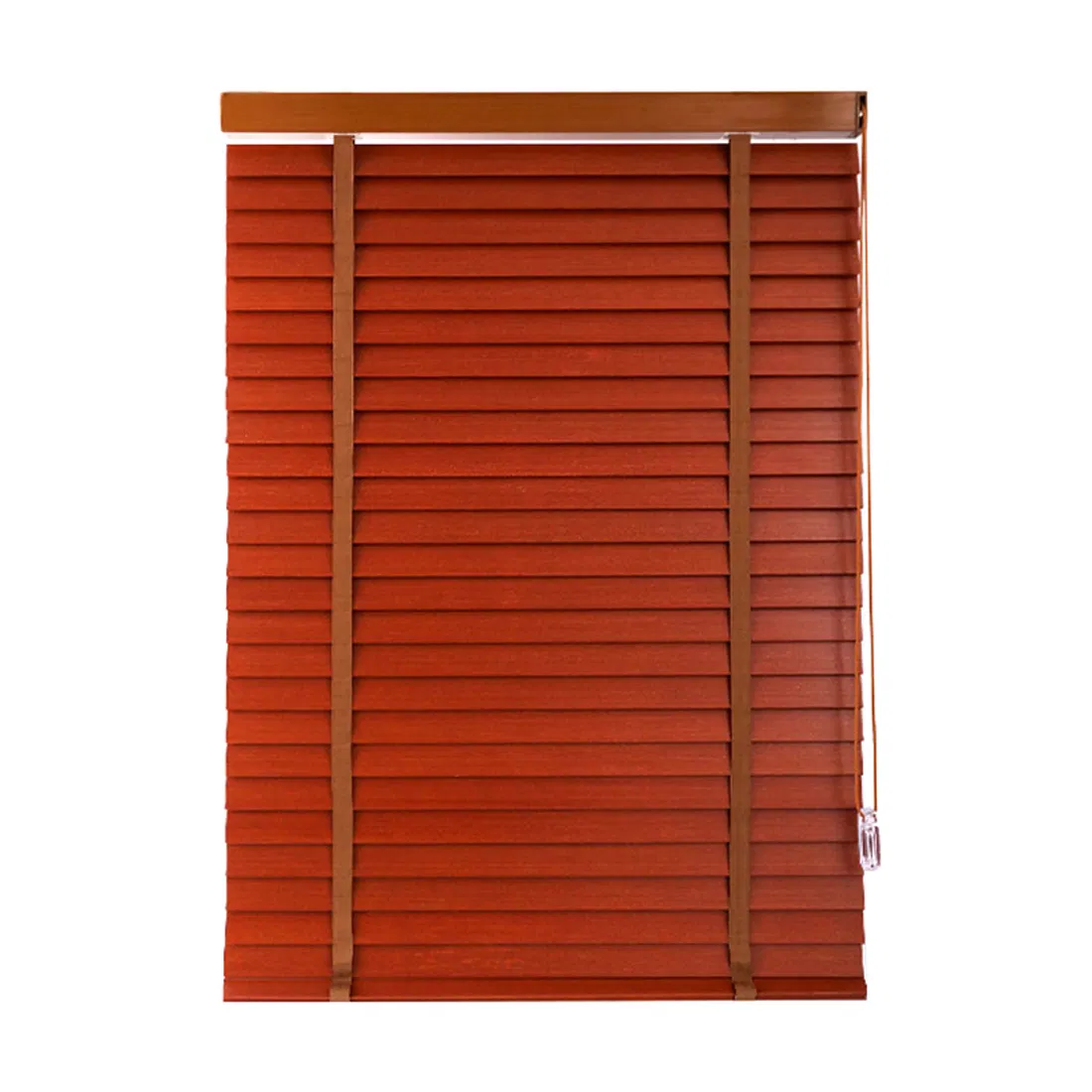 High Quality Faux Wooden Blinds Solid Hard Window Blinds for Home Safety