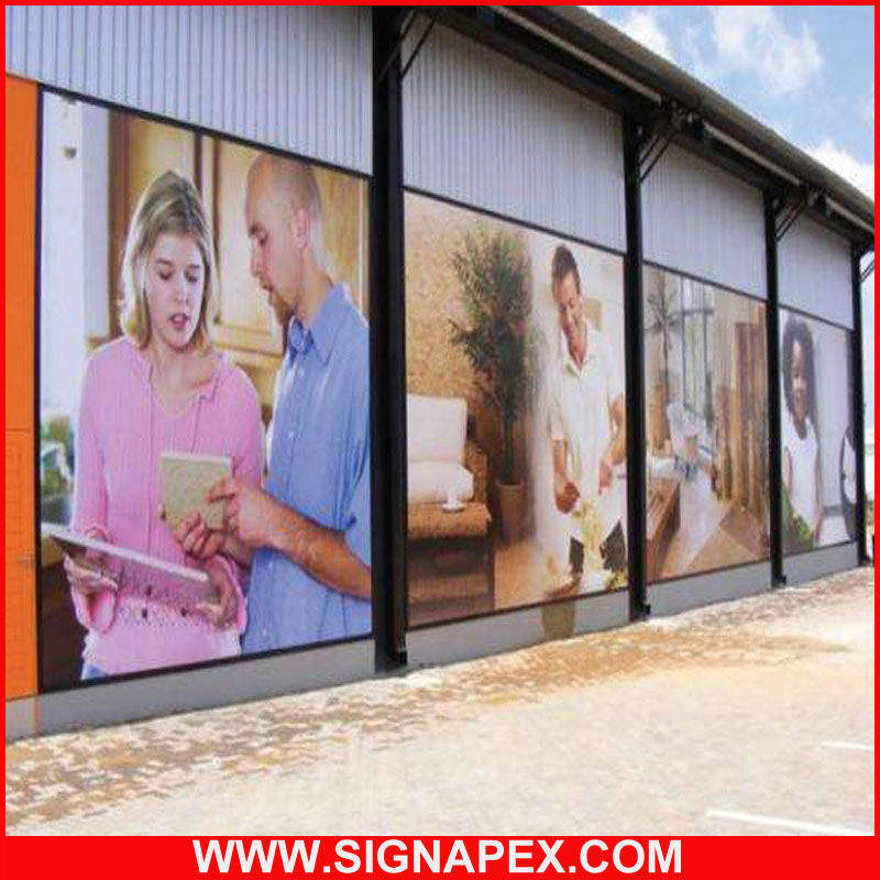 Super Glossy Printed Advertising Cold Laminated Frontlit