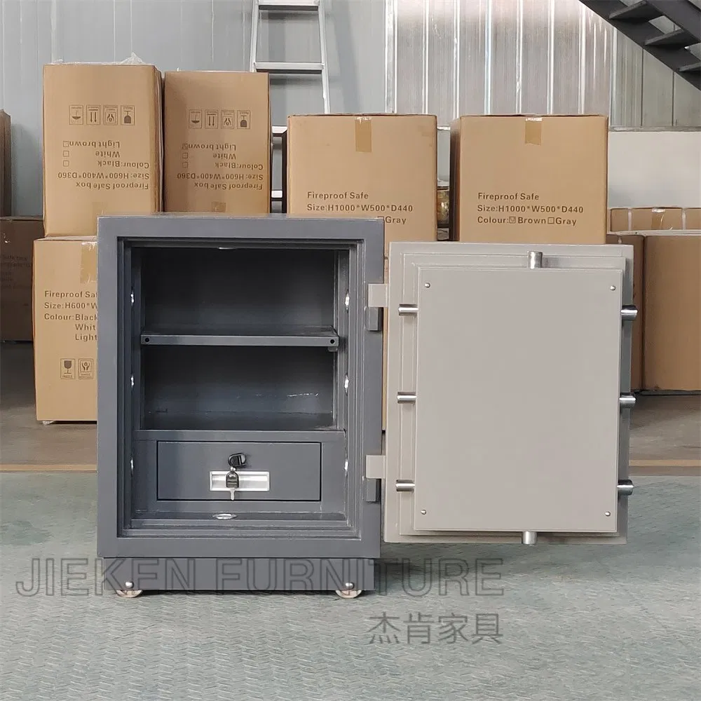 Steel Biometric Fire Resistant Jewelry Luxury Safe Box Combination Key Safe Box