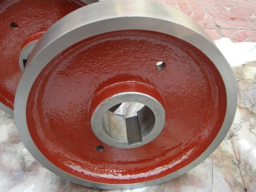 Customized Stainless Steel Sand Casting Part with CNC Machining Wheel