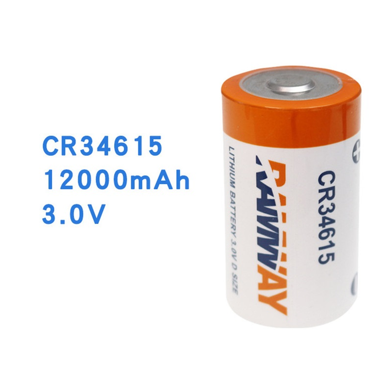 Cr34615 3.0V 12000mAh High-Capacity Replacement Non-Rechargeable Disposable Lithium Battery for CNC System
