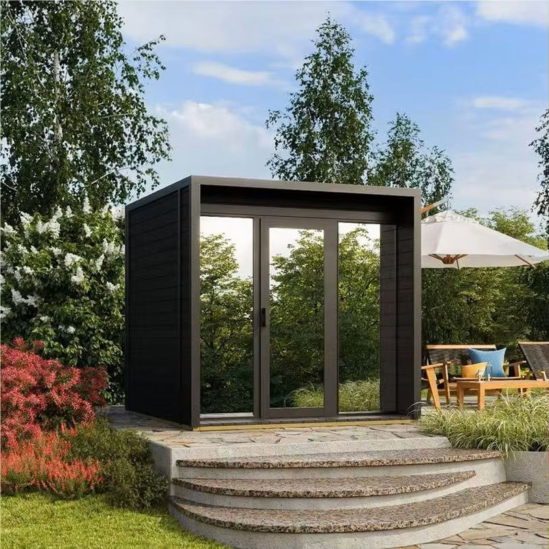 Уличная сауна премиум-класса с душем