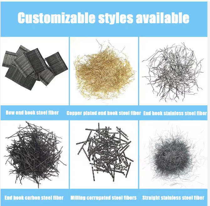 Durable Copper Plated Steel Fiber Reinforced Concrete Structure, Wear-Resistant, Crack Resistant, and Corrosion-Resistant
