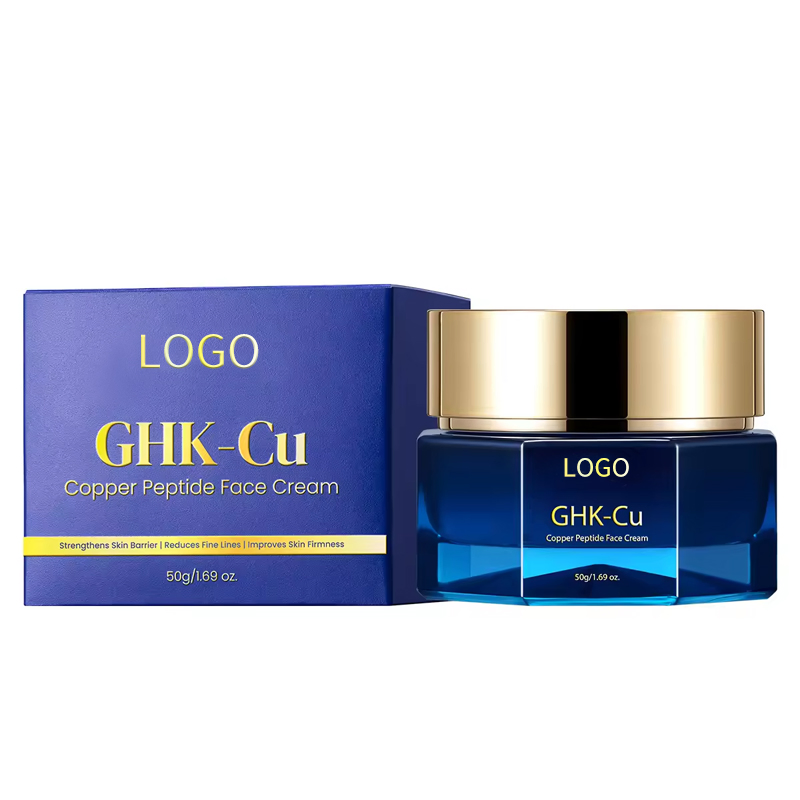 Ditong Blue Copper Peptide Facial Cream Anti Aging Repairing Skincare Face Moisturizer Anti Wrinkle Ghk-Cu Cream