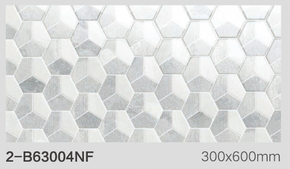 12X24 Inch/30X60 Cm White Carrara Glazed Wall Tile for Bathroom and Kitchen