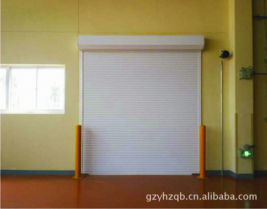 External High Speed Roller Shutter Aluminium Automatic Door