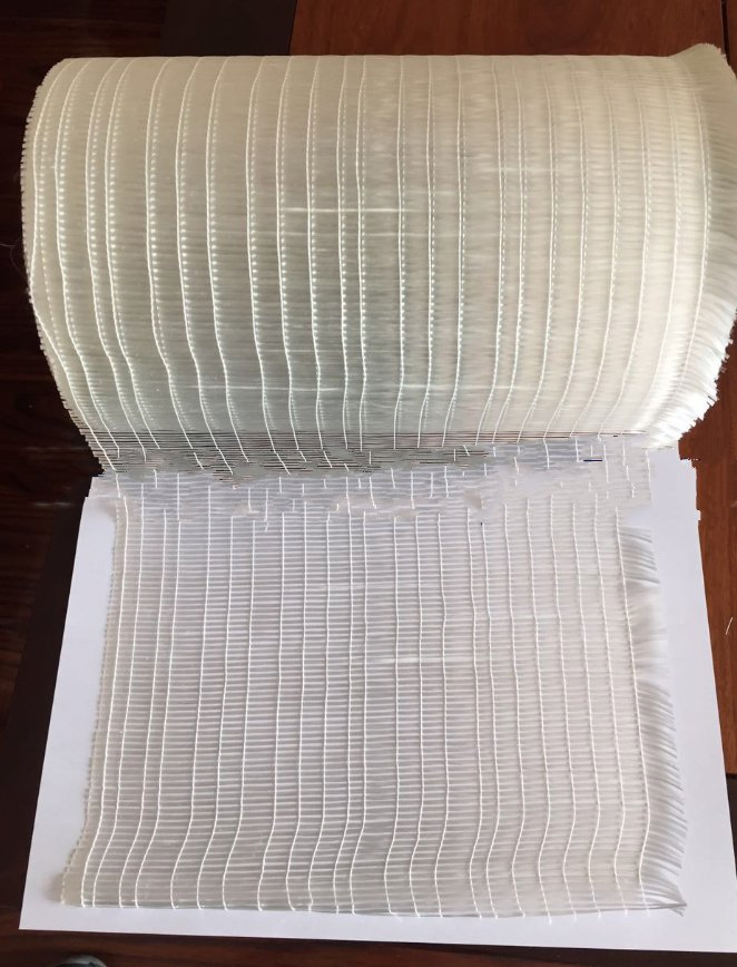 250GSM 25cm Width Fiberglass Unidirectional Fabric for Pipe