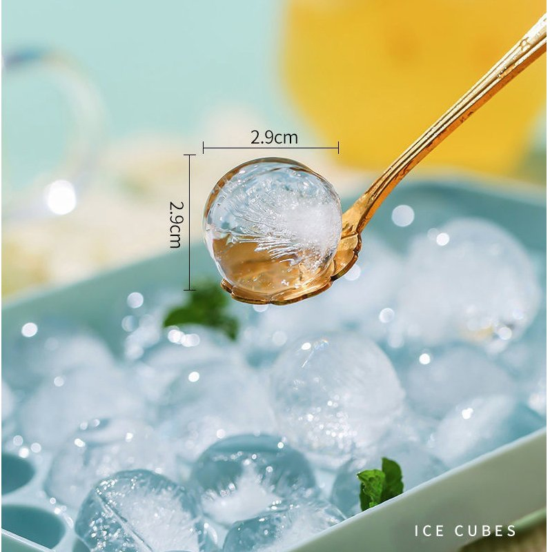 Hot Sale Reusable Non-Stick Round 6 Ice Cube Trays Sphere Ice Ball Maker Ice Ball Mold