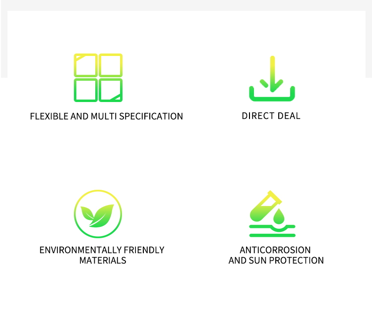 Металлический прямоугольный ящик для растений, черный