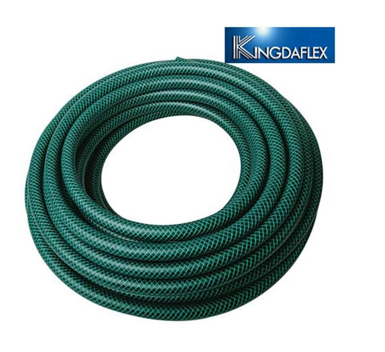 Premium Durable Fiber Braided PVC Garden Hose for All Weather