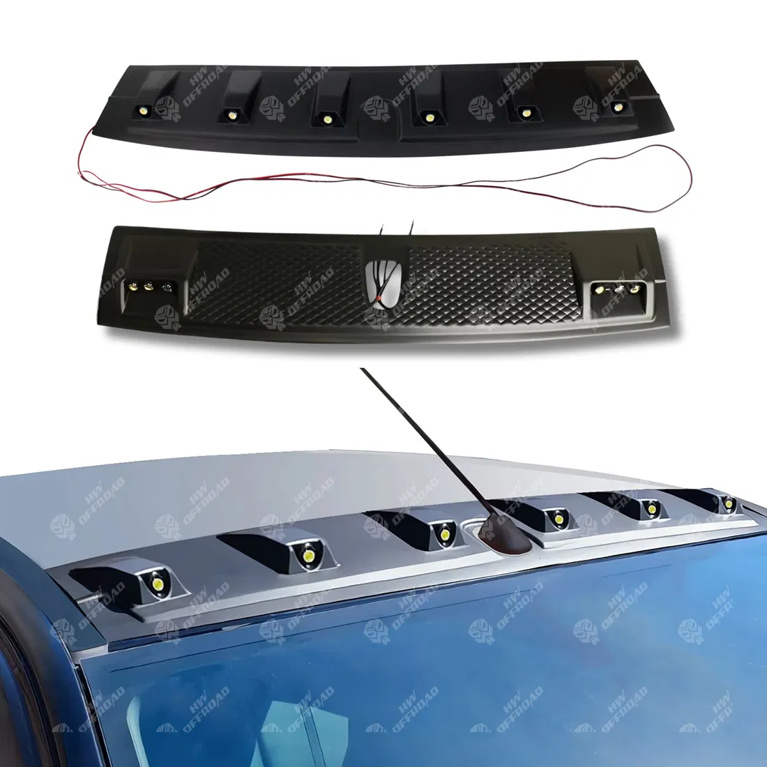 Светодиодная балка на крышу для Ford Ranger Raptor T6-T8