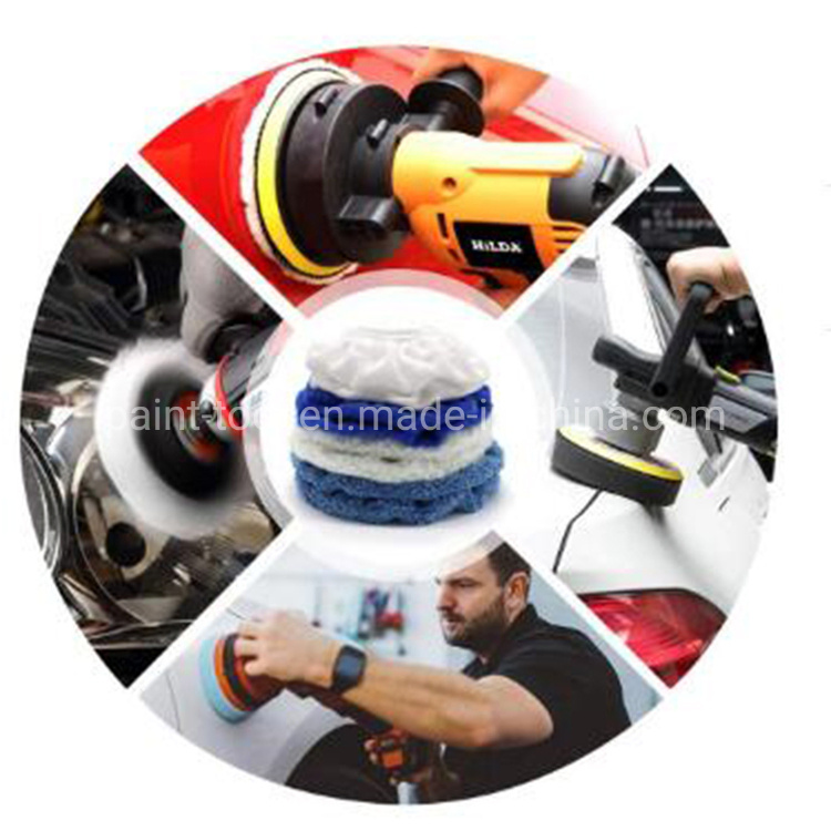 5 Inch &amp; 6 Inch Microfiber Bonnet for Car Polishing Waxing