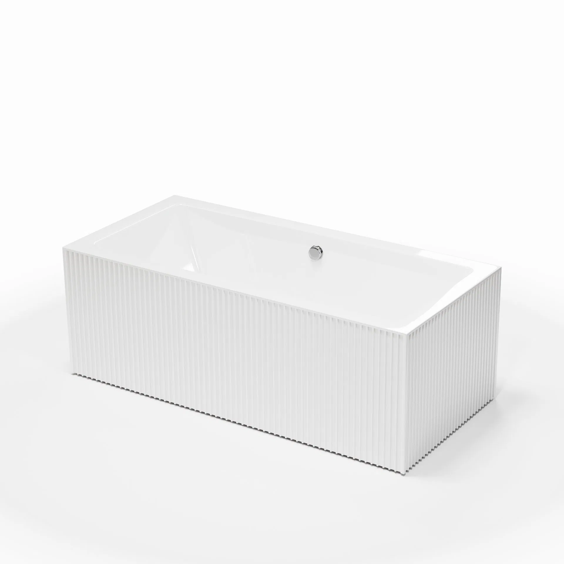 Акриловая ванна для замачивания с полосатым дизайном