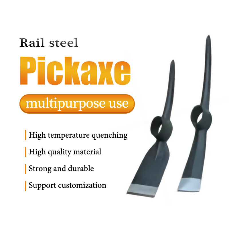 Pickaxe Durable Wood Hoe Hand 50cm Steel Digging Tool Price Mattock Pickaxe