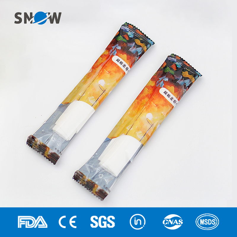 Customized Antibacterial Wet Towel Wipes Rolled up for Airline Restaurant