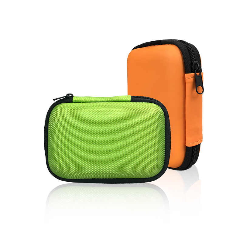 Durable Lightweight Protective EVA Travel Case for Earphones and Charging Cables