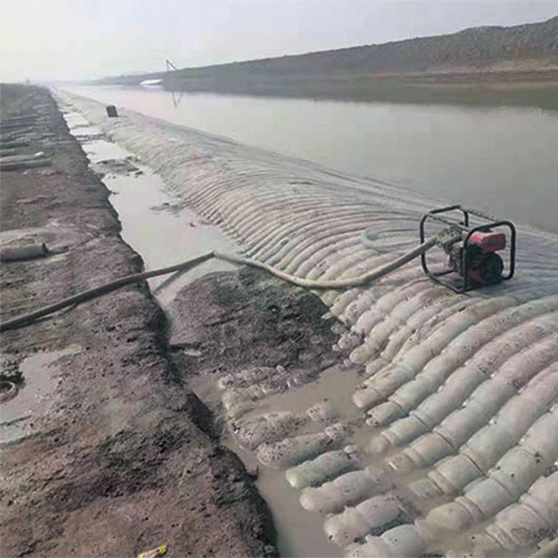 High-Strength Wear-Resistant Fabric Formed Concrete for Bank Protection Project