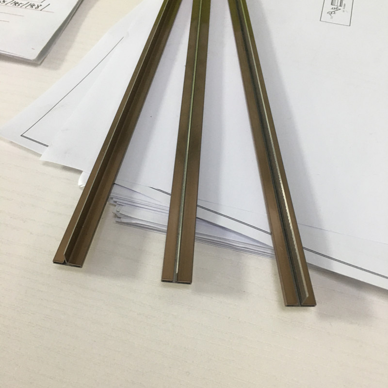 Wall Tile Edge Trim Mirror Stainless Steel T Shape Profile