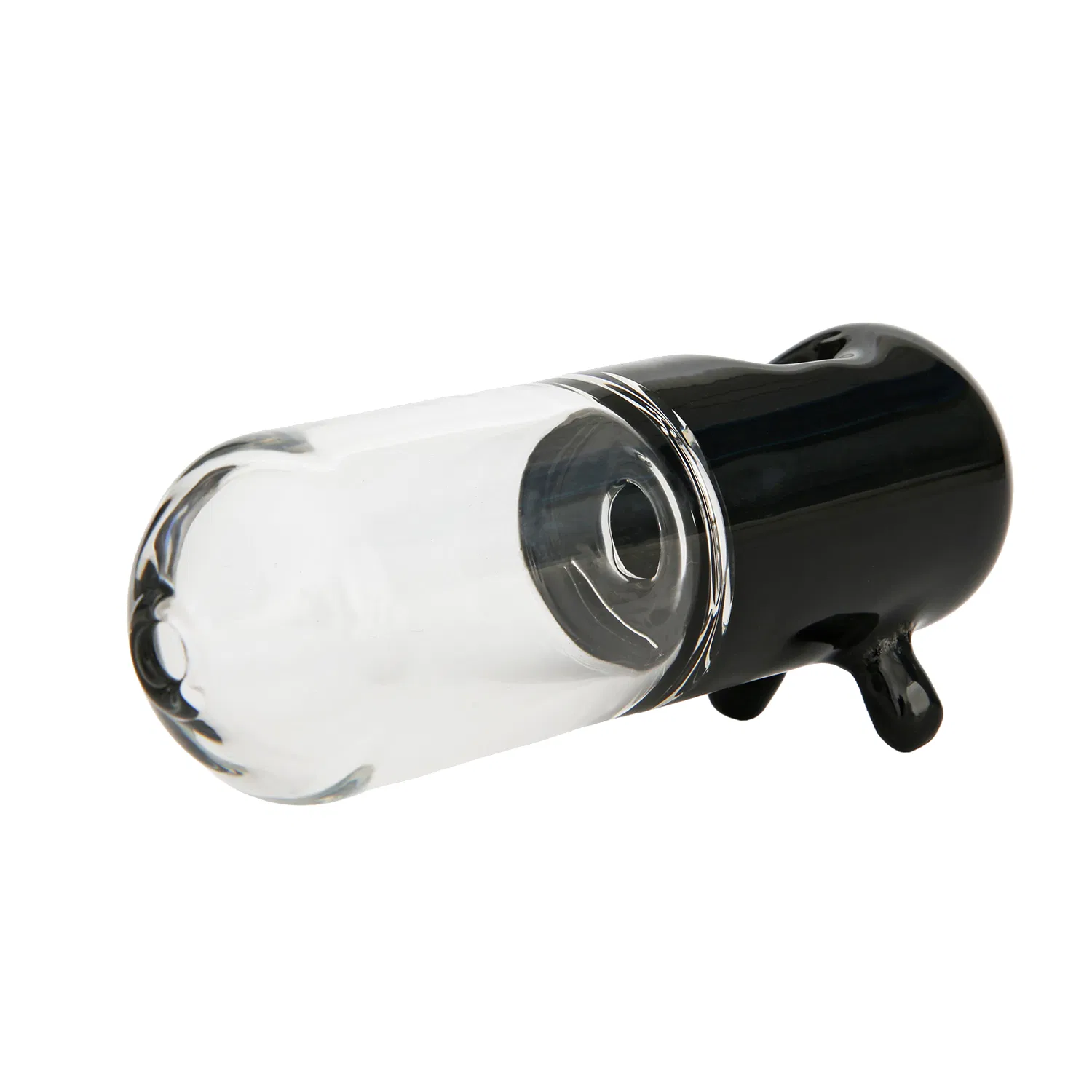 Glass Hand Pipe Smoking Water Glass Spoon Pipe Mini DAB Rigs Small Hand Pipes for Tobacco Dry Herb