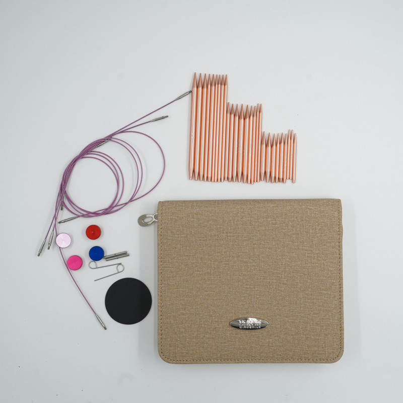 Aluminum Interchargable Circular Needles Sets (9PCS)