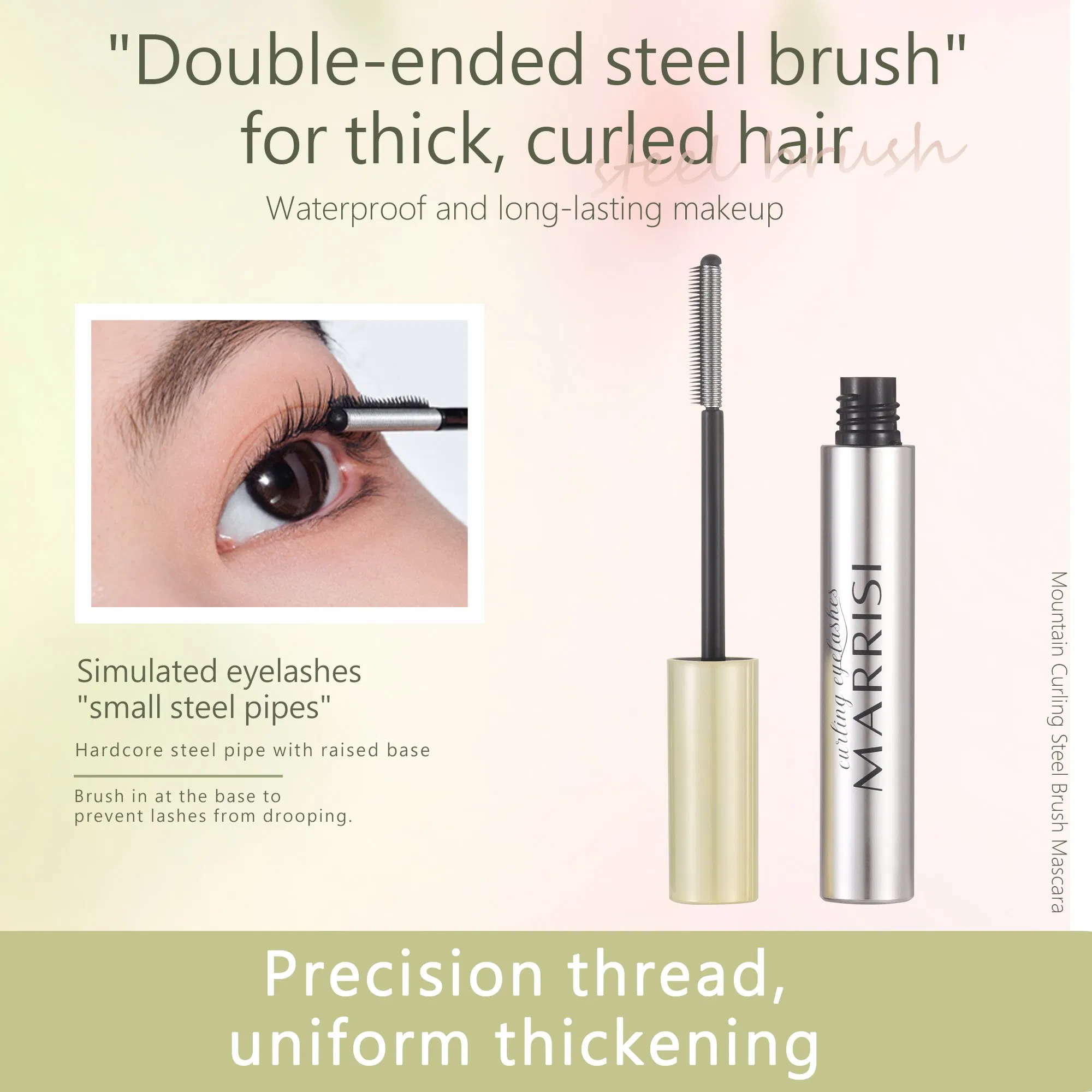 OEM ODM Factory Custom Waterproof Extension Lasting Lengthening Curling Eyelash Waterproof Mascara