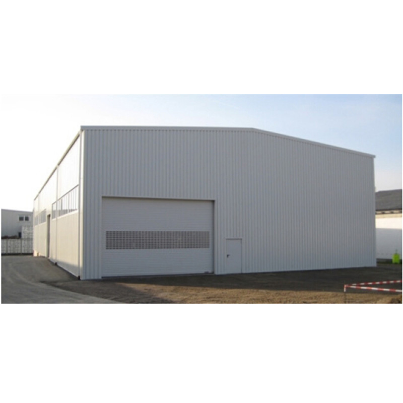 Large Steel Sheds Industrial Construction Prefabricated Light Steel Structure Storage Barn Shed Large Garage with Waterproof Insulated Sandwich Panel